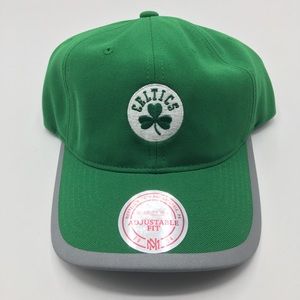 Boston Celtics Adjustable Mitchell & Ness Hat